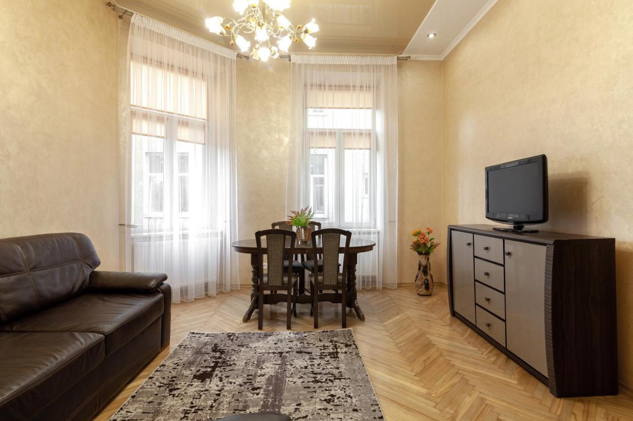 Alfa Apartments Levytskoho Liov Exterior foto