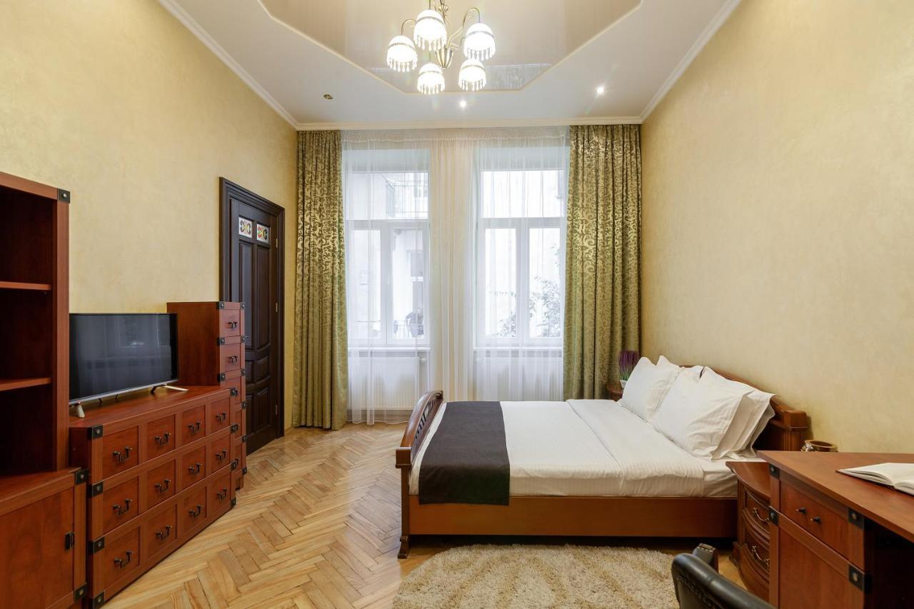 Alfa Apartments Levytskoho Liov Exterior foto